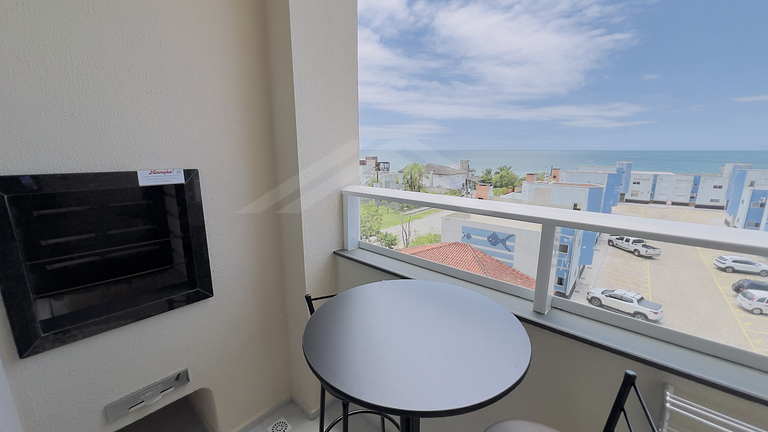 T1.505 - Apto pet friendly, vista mar, Itapoá, SC