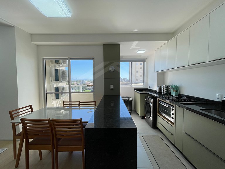 T2.707 - Apto condomínio clube, quadra mar, c/ ar condiciona