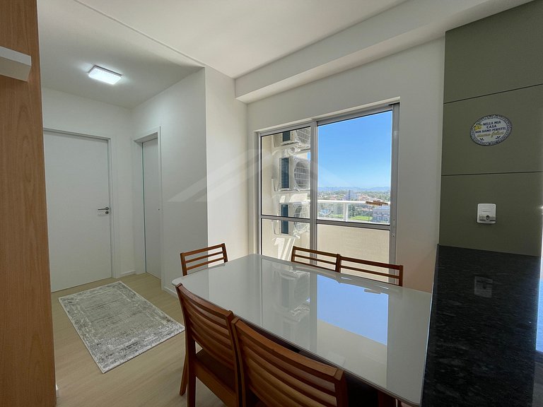 T2.707 - Apto condomínio clube, quadra mar, c/ ar condiciona