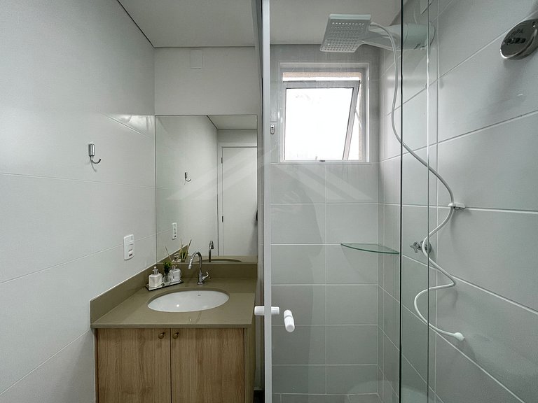 T1.402 - Apartamento, quadra mar, condomínio clube