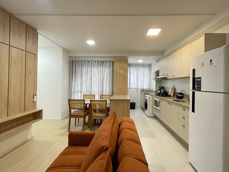 T1.402 - Apartamento, quadra mar, condomínio clube