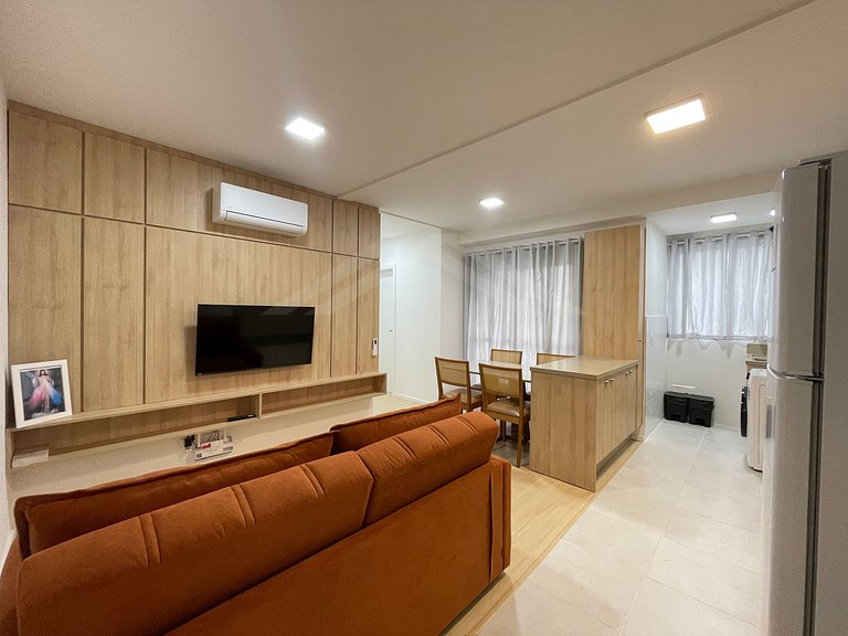 T1.402 - Apartamento, quadra mar, condomínio clube