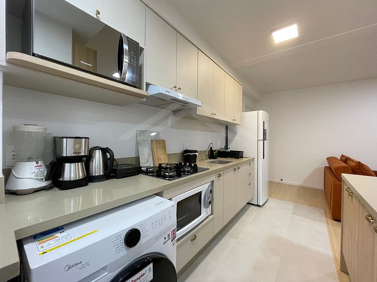 T1.402 - Apartamento, quadra mar, condomínio clube