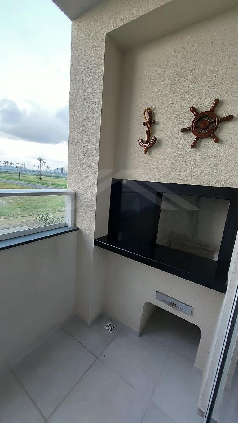 T2.206 - Apto completo em condomínio clube, Itapoá