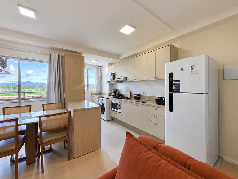 T1.402 - Apartamento, quadra mar, condomínio clube