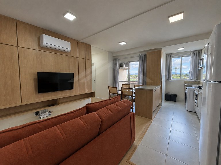 T1.402 - Apartamento, quadra mar, condomínio clube